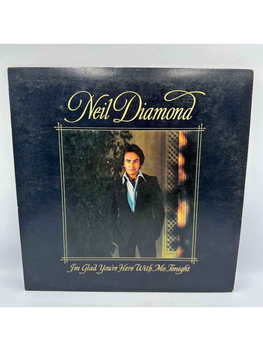 Neil Diamond Im Glad Youre Here With Me Tonight 1977 Vinyl LP 33 RPM Columbia
